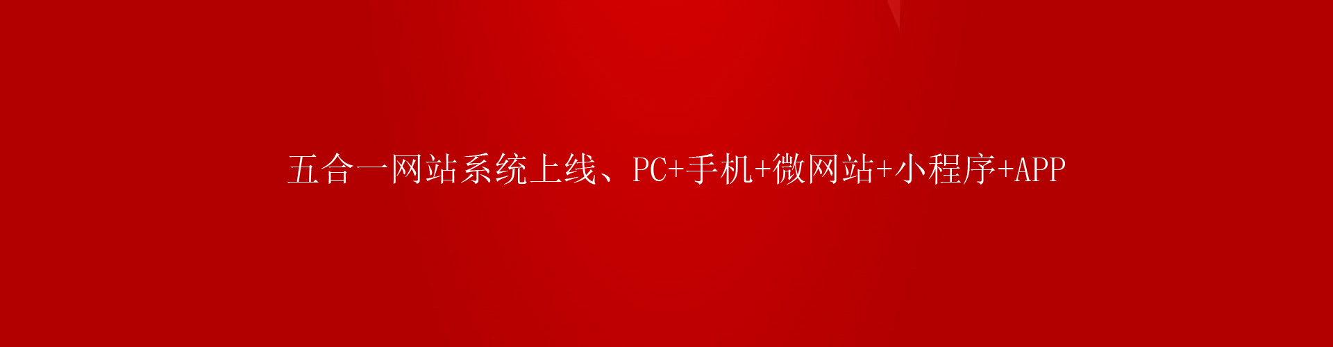 五合一網(wǎng)站制作套餐、兼容PC電腦和手機(jī)移動(dòng)端